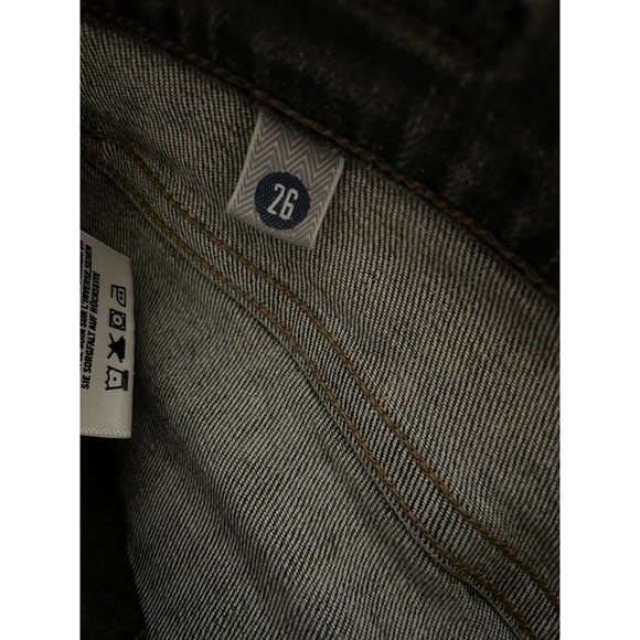 Citizen's of Humanity Distressed Rocket High Rise Skinny Jeans Gray 26 - Picture 9 of 9